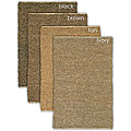 Hand-woven Ventee Leather and Jute Rug (2'6 x 6')