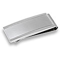 Stainless Steel Men's Brushed and Polished Money Clip