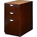Guidelines relating to desk Matching Mayline Mira Wood Veneer Box/Box/File Pedestal for Desk