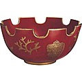 Free handy data on porcelain Red Red Coral Reef Bowl