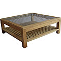 Solid Teak Large Square Coffee Table