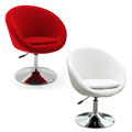 Barrel Adjustable Swivel Leisure Chair