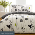 Perry Ellis Asian Lilly 3-piece Mini Duvet Cover Set