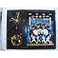 World Series Champion New York Yankees Core Four Picture Plaque Clock