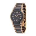Wittnauer Men's Ceramic Stainless Steel Quartz Watch
