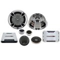 BrandX XXLHDS3 6.5-inch Three-way Component Speaker System