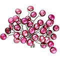 Red Freshwater Pearl Brooch (7-7.5 mm)