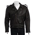 Men's Leather Retro Eagle Jacket