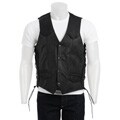 Biker's Dream Apparel Men's Leather Vest