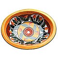 Fontaine Porcelain Santa Fe Mexican Talavera Sink