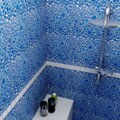 SomerTile 11x11-in Quarry Blue Cloud Porcelain Mosaic Tile (Pack of 10)