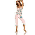 Popsi Lingerie Women's Mermaid Cami and Capri Set