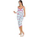 Popsi Lingerie Women's 2-piece Cherry Skulls Pajamas