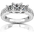14k Gold 1 1/2ct TDW Asscher-cut Diamond Ring (H-I, SI-I2)