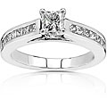 14k Gold 1ct TDW Princess Diamond Engagement Ring (H-I, I1-I2)