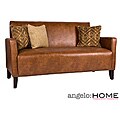 angelo:HOME Sutton Saddle Brown Renu Leather Sofa