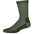 Smart Socks Olive Merino Wool Crew Hiking Socks (Pack of 3)