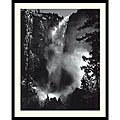 Ansel Adams 'Bridal Veil Falls' Framed Art Print