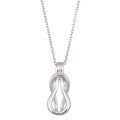 Platifina 18-inch Love Knot Necklace