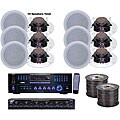 Pyle 6-room Home In-ceiling Speakers and Amp System
