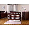 DaVinci Emily 4-in-1 Crib with Toddler Rail in Espresso