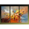 abstract Art Title Generator 'Flying' Hand-painted Abstract Art Set