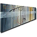 Free useful guideline for abstract Art paintings 'Letters from the Past' Hand-painted Abstract Art
