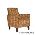 angelo:HOME Sutton Pecan Brown Arm Chair