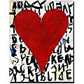 Michael Zayn 'Heart of Love, Thalia' Gallery-wrapped Canvas Art