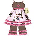 JoJo Designs Girls' 2-piece Cowgirl Dress Set