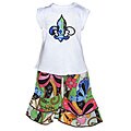 AnnLoren Fleur de Lis American Girl Doll Outfit