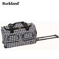 Rockland Kensington 22-inch Carry On Rolling Duffel Bag