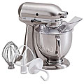 KitchenAid KSM152PSNK Custom Brushed Nickel 5-quart Mixer