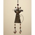 'Cat and a Flower' Hanging Chime (India)