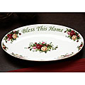 Trusted albert Winsome website Royal Albert 'Old Country Roses' 'Bless This Home' Platter