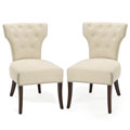 Gramercy Cream Side Chairs (Set of 2)