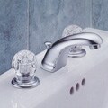 Peerless Chrome 8-inch Widespread Faucet with Plastic Handles