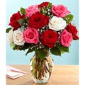 (Valentine's Day Pre-order) One Dozen Sweet Expression Roses