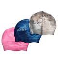 Aqualis Adult Silicone Swim Cap Flower Variety Pack (Set of 3)