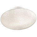White Cirrus Contemporary Flush-mount Ceiling Lighting Fixture