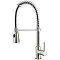 Vigo Stainless Steel Pull-out Spiral Kitchen Faucet