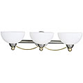 Candella 3-light Silver Bathroom Fixture