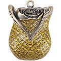 Madame Delphine's Rose Metal Pendant