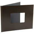 Free supportive guide on faux leather paint roller Provo Craft Your Story Chocolate Leather-texture 8.5x11 Photo Window Album Cover