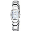 Citizen Women's Eco-Drive Normandie White Resin Watch