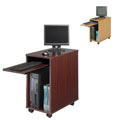 English mahogany Pedestal secrets Safco Desk-side Mini Workstation
