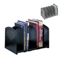 Safco Five Section Adjustable Book Rack
