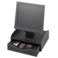 Safco Leather Look Monitor Stand