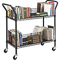 Safco 4-shelf Wire Book Cart