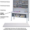 Safco Grey Sorting Table Top